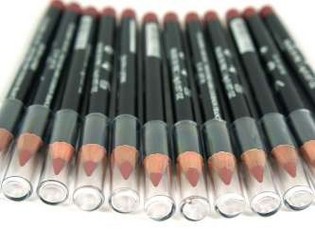 Lippen- und Eyeliner Rot/Braun (12 St&uuml;ck)