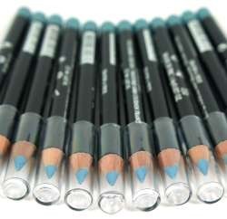 Lippen- & Eyeliner Metallic Blau (12er-Set)