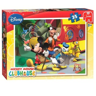 Jumbo Disney Puzzle Micky Maus Wunderhaus Auf Reisen 35 Teile (3 Stk.)