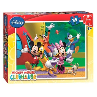 JUMBO PUZZLE DISNEY MICKEY MOUSE CLUBHOUSE GROUP PHOTO 35 Stück (5 Stk.)