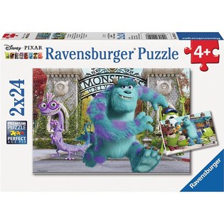 DISNEY PIXAR 2-teiliger SAMPLE UNIVERSITY PUZZLES (4 Stk.)