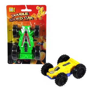 Doppelseitiges Stunt-Auto mit Friktionsmotor (6er-Set)