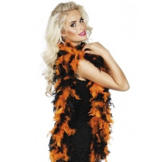 BOA ORANGE SCHWARZ 180 CM. (12st).