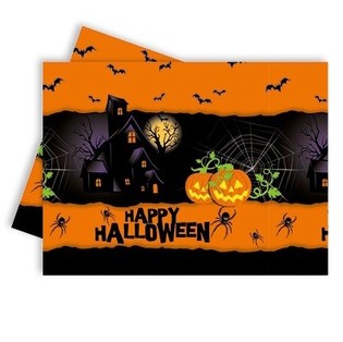 Happy Halloween Tischdecke 120 x 180 cm (6 Stk.)