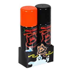 2-teiliges Luftschlangen-Spray-Set 2x125ML (6er-Pack)