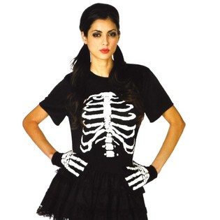 Skelett-Kost&uuml;m f&uuml;r Erwachsene | B2B Fasching & Halloween