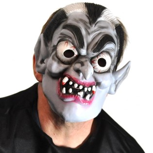 Flexible Dracula-Masken (6er-Pack) | Halloween B2B