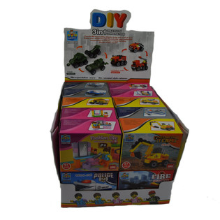 BRICKS BAUSTEINE - MIX-SERIE IM DISPLAY (20 tlg.)