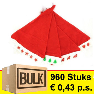 *** *** SORTIERTEN BULK OFFER PACKAGE BLINKEN CHRISTMAS Kappen (960st.)