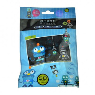 ROBOTER-PUZZLE, 50 Teile (36 Stk.)
