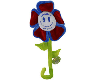 Gro&szlig;e Pl&uuml;schblume, 60 cm - ME PONE (27 Stk.)