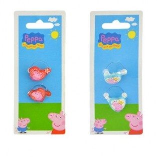 2-teilige Peppa Pig Kinderringe-Sets (24 Stk.)