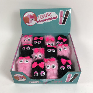 PL&uuml;SCH FUZZY Schnapp-Armband / FUZZY CLIC ARMB&Auml;NDER (12st.)