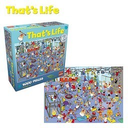 Das ist Life Puzzle - The Gym, 1000 Stück (1.).