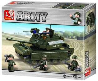 Sluban Panzer M38-B6500 Army Bausteine (1 Stk.)