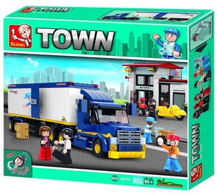Sluban LKW M38-B0318 Town Lastkraftwagen Baukasten (1 Stk.)