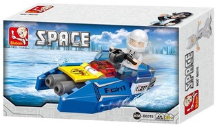 Sluban Space Jet M38-B0315 Bausteine-Set (1 Stk.)