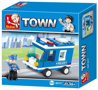 Sluban Polizeibus M38-B0177 (1 Stk.)