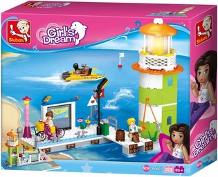 Sluban Girls Dream Leuchtturm M38-B0607 (1 Stk.)