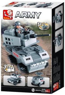 Sluban Panzerfahrzeug 3in1 M38-B0537B (1.).