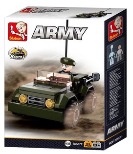 Sluban 8 in 1 Jeep M38-B0587F (1.)