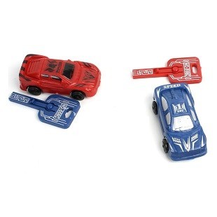 TOUGH Streifen- AUTO MIT SCHL&Uuml;SSEL (48pcs.)