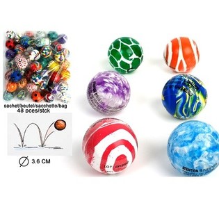 MIX Loot STUITERBALLEN - &Oslash; 3,6 cm. (48pcs.)