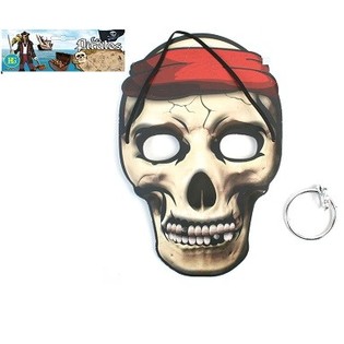 PIRATES Maske mit EARRINGS (24st.)