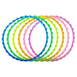 6 Stück Loot Grat BRACELETS mit hellen Farben (12st.)