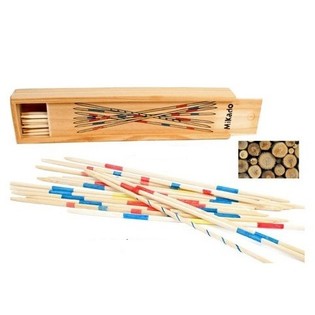 MIKADO GAME im Holzkasten (24ST).