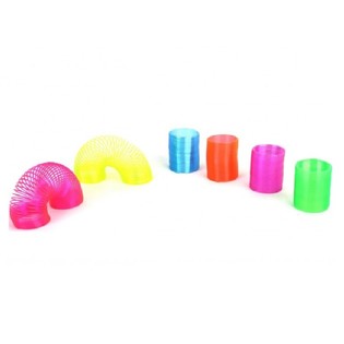 MINI Neonfarben SPIRALS &oslash; 3,5 CM. (48pcs.)