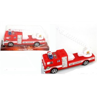 FRICTION FIRE CARS IN FOLIE (6pc.)