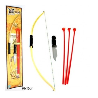 BIG Pfeil und Bogen SET, 75 Cm. LANG (6st.)