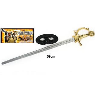 BIG ZORO MASKE UND SWORD, 59 Cm. LANG (6st.)
