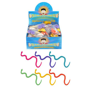 Ausziehbare Stretch-Schlangen (96er Set)