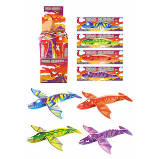 FIGHTER GLIDERS &ndash; MODELL: DINOSAURIER IM DISPLAY (48 Stk.)