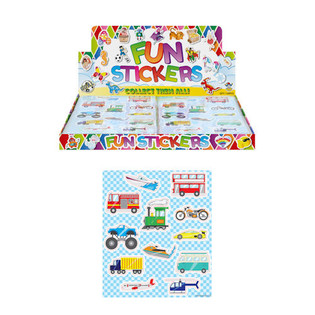 FUN STICKERS &ndash; MODELL: FAHRZEUGE (120 Stk.)