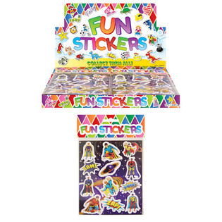 Fun-Sticker – Motiv: Superhelden (120 Stk.)