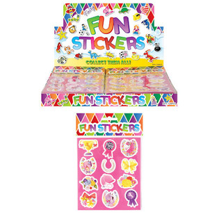 Fun-Sticker &ndash; Motiv: Ponys (120 Stk.)