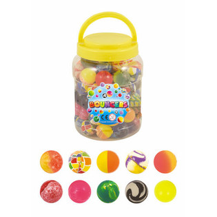 MIX DESIGN STUITERBALLEN ø 3,5 cm. IN POT (72st).