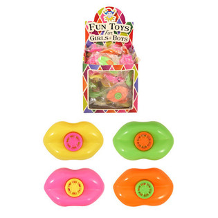 MOUTH WHISTLE MIT SIRENE SOUNDS IN DISPLAY (48pcs.)