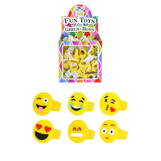 Kinderringe Modell: Smiley im Display (156 Stk.)
