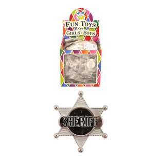 Sheriff-Stern im Display (84 Stk.)