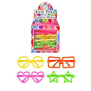 Kinder Party- & Fun-Brillen im Display (26 Stk.)
