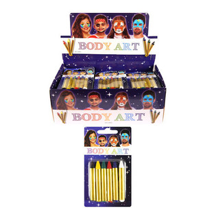 CHILDREN smink Satz 6 FARBEN IN DISPLAY (24ST).