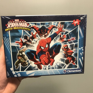 MARVEL - SPIDERMAN PUZZLE, 60 Stück (4 Stück)