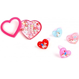 EINHORN / EINHORN KINDERRINGE IN HEARTS BOX (36st.)