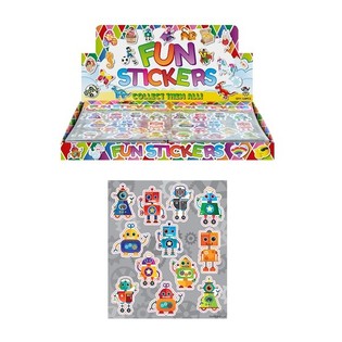 FUN STICKER – MODELL: ROBOTER (120 Stk.)
