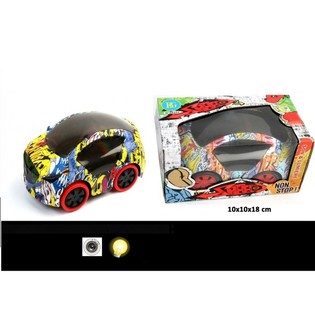 Bump & Go Graffiti-Auto mit Licht & Sound (6 Stk.)