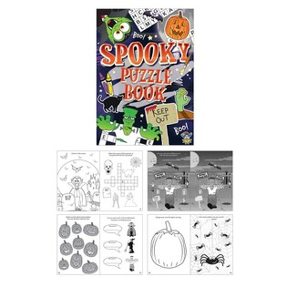 HALLOWEEN-PUZZLEBUCH (48st.)
